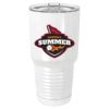 Sublimatable Polar Camel 30 oz. White Vacuum Insulated Tumbler w/Lid-bsai Thumbnail