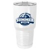 Sublimatable Polar Camel 30 oz. White Vacuum Insulated Tumbler w/Lid-bsai Thumbnail