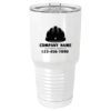 Sublimatable Polar Camel 30 oz. White Vacuum Insulated Tumbler w/Lid-bsai Thumbnail