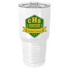 Sublimatable Polar Camel 30 oz. White Vacuum Insulated Tumbler w/Lid-bsai Thumbnail
