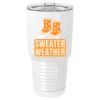 Sublimatable Polar Camel 30 oz. White Vacuum Insulated Tumbler w/Lid-bsai Thumbnail