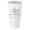Sublimatable Polar Camel 30 oz. White Vacuum Insulated Tumbler w/Lid-bsai Thumbnail