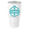 Sublimatable Polar Camel 30 oz. White Vacuum Insulated Tumbler w/Lid-bsai Thumbnail