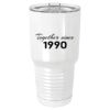Sublimatable Polar Camel 30 oz. White Vacuum Insulated Tumbler w/Lid-bsai Thumbnail