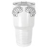 Sublimatable Polar Camel 30 oz. White Vacuum Insulated Tumbler w/Lid-bsai Thumbnail