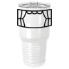 Sublimatable Polar Camel 30 oz. White Vacuum Insulated Tumbler w/Lid-bsai Thumbnail