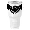Sublimatable Polar Camel 30 oz. White Vacuum Insulated Tumbler w/Lid-bsai Thumbnail
