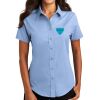 Women's Short Sleeve Button Down Shirt Thumbnail