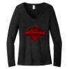 Women's Long Sleeve V Neck Tee Thumbnail