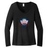 Women's Long Sleeve V Neck Tee Thumbnail
