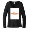 Women's Long Sleeve V Neck Tee Thumbnail