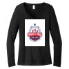 Women's Long Sleeve V Neck Tee Thumbnail