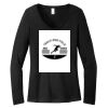 Women's Long Sleeve V Neck Tee Thumbnail
