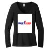 Women's Long Sleeve V Neck Tee Thumbnail