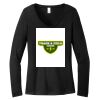 Women's Long Sleeve V Neck Tee Thumbnail