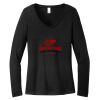 Women's Long Sleeve V Neck Tee Thumbnail