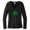Women's Long Sleeve V Neck Tee Thumbnail