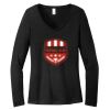 Women's Long Sleeve V Neck Tee Thumbnail