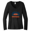 Women's Long Sleeve V Neck Tee Thumbnail