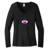 Women's Long Sleeve V Neck Tee Thumbnail