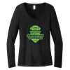 Women's Long Sleeve V Neck Tee Thumbnail