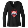 Women's Long Sleeve V Neck Tee Thumbnail
