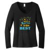 Women's Long Sleeve V Neck Tee Thumbnail