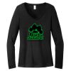 Women's Long Sleeve V Neck Tee Thumbnail