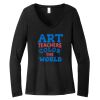 Women's Long Sleeve V Neck Tee Thumbnail
