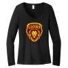 Women's Long Sleeve V Neck Tee Thumbnail