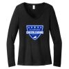 Women's Long Sleeve V Neck Tee Thumbnail