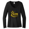 Women's Long Sleeve V Neck Tee Thumbnail