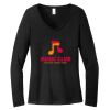 Women's Long Sleeve V Neck Tee Thumbnail