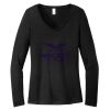 Women's Long Sleeve V Neck Tee Thumbnail