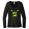 Women's Long Sleeve V Neck Tee Thumbnail