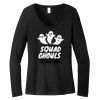 Women's Long Sleeve V Neck Tee Thumbnail