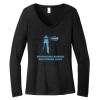 Women's Long Sleeve V Neck Tee Thumbnail