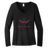 Women's Long Sleeve V Neck Tee Thumbnail