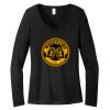 Women's Long Sleeve V Neck Tee Thumbnail
