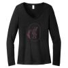 Women's Long Sleeve V Neck Tee Thumbnail