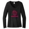 Women's Long Sleeve V Neck Tee Thumbnail