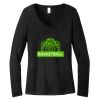Women's Long Sleeve V Neck Tee Thumbnail