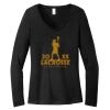 Women's Long Sleeve V Neck Tee Thumbnail