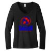 Women's Long Sleeve V Neck Tee Thumbnail