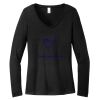 Women's Long Sleeve V Neck Tee Thumbnail