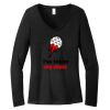Women's Long Sleeve V Neck Tee Thumbnail