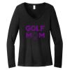 Women's Long Sleeve V Neck Tee Thumbnail