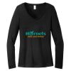 Women's Long Sleeve V Neck Tee Thumbnail
