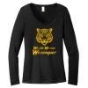 Women's Long Sleeve V Neck Tee Thumbnail