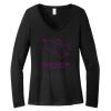 Women's Long Sleeve V Neck Tee Thumbnail